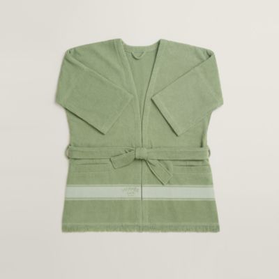 HERMES エルメス タオル ヨッティング コットン 黄緑　ビーチタオル 102502m30_01.jpg